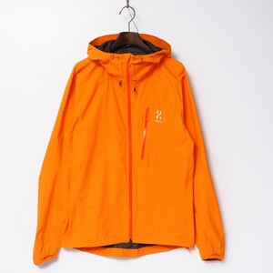 TH7130◇HAGLOFS/ホグロフス メンズS AMPLE III JACKET/CD0805 ゴアテックス GORE-TEX ジップパーカー ジャケット レインウェア オレンジ系