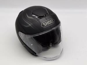 SHOEI ショウエイ J-Cruise PASSE ジェイ-クルーズ パッセ J-CRUISE BLACK/SILVER マットカラー ジェットヘルメット Lサイズ