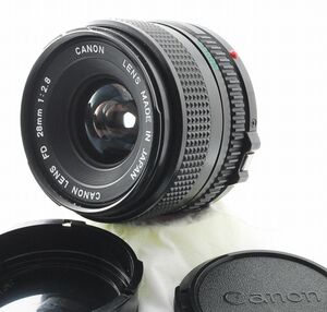 [中古美品] キャノン　Canon　FD レンズ 28mm f 2.8 244706