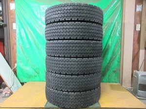 再生タイヤ ブリヂストン BRIDGESTONE BRM W900 225/80R17.5 123/122L 6本 No.4468C トラックタイヤ スタッドレス 冬タイヤ