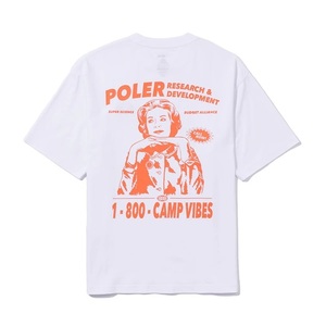 ☆Sale/新品/正規品 POLeR RND RELAX FIT TEE | Color： White | Size：XL | ポーラー/Tシャツ