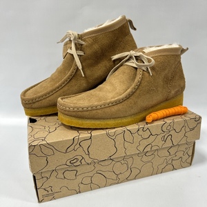 Clarks ORIGINALS×TODD SNYDER/クラークス オリジナルス×トッドスナイダー/新品/WALLABEE BOOT/スウェード/クレープソール/ブーツ