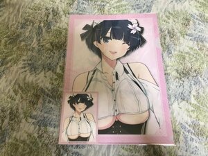 531クリアファイル　WEBくじ 閃乱カグラ 6パイ目　ステッカーセット　夜桜