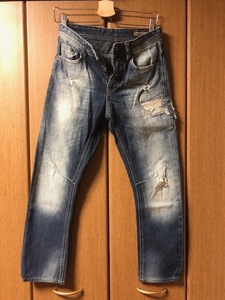 【 ZARA JEANS 】 ザラジーンズ ダメージ　ジーンズ　デニム　EUR36 USA/UK29