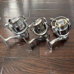 豪華！ダイワ ルビアス 3個セット スピニング リール DAIWA フィッシング 釣具