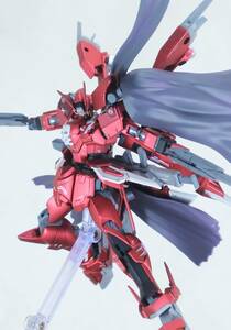 HG　クロスボーンガンダム改造　クロスボーンガンダムX４カスタム　ガンプラ塗装済み完成品