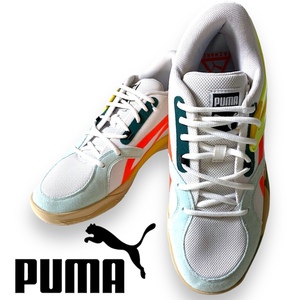 【27】新品 定価1.6万 プーマ ボリュームソール バスケットボールシューズ PUMA Rise Nitro スニーカー 376582 ◆R426