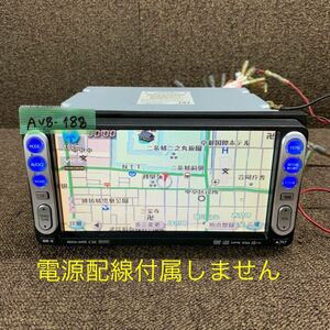 AV8-188 激安 カーナビ TOYOTA NDDA-W55 08545-00N21 86113-60V300 DVDナビ CD DVD 本体のみ 簡易動作確認済み 中古現状品