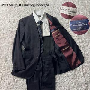 Paul Smith ポールスミス　エルメネジルドゼニア　メンズ　セットアップ　スーツ　高級　Lサイズ