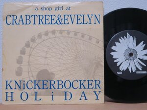 7★KNICKERBOCKER HOLIDAY / A SHOP GIRL AT CRABTREE ＆ EVELYN (岐阜/ネオアコ/JAPANESE INDIE POP/自主盤/PRIVATE PRESS/1989年)