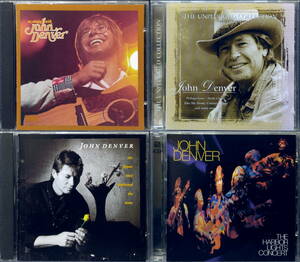 JOHN DENVER ジョン・デンバー CD & DVD 6タイトル THE COUNTRY ROADS COLLECTION, 一輪の花, UNPLUGGED, AN EVENING WITH, etc.