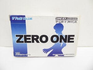 GBA ゲームボーイアドバンス ZERO ONE ソフト ゲーム △WE1964