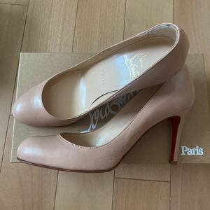 Christian Louboutin レザー　パンプス　ＮＵＤＥ３７　新品未使用