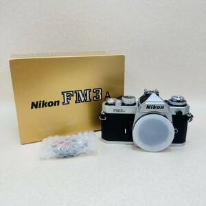 03★未使用品★ ニコン Nikon FM3A ボディ シルバー　フィルムカメラ 元箱付き　保管品