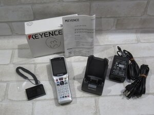 Ω 新O 0103♪ 保証有 KEYENCE【 BT-W70 + BT-WUC71 】キーエンス BT-W70シリーズ ハンディターミナル + 充電ユニット キレイ