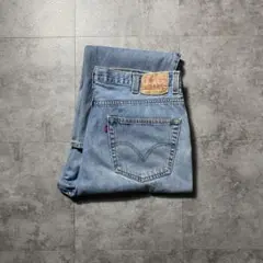 【W40 L30】Levis 550 ジッパー　バギー　テーパード　デニムパンツ