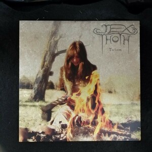 D04 中古LP 中古レコード　JEX THOTH totem スウェーデン盤　IHR 039 ホワイトビニール　US　ドゥームメタル