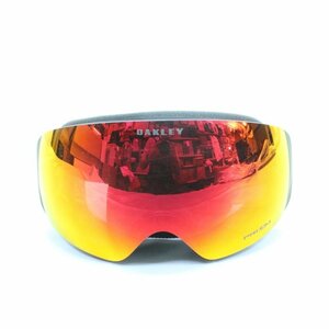 OAKLEY オークリー スノーゴーグル 7064C100 FLIGHT DECK M DK.Brush Crystal w/Prizm Torch GBL☆