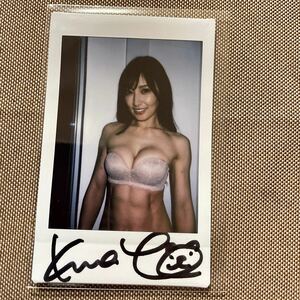 Spinning　熊田曜子写真集　購入特典サイン入りチェキ　