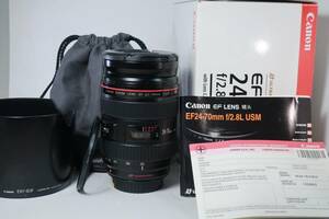 【美品】Canon　EF24-70mm F2.8L USM