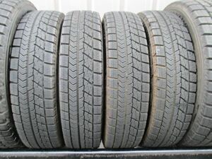 ★☆145/80R13 75Q ブリヂスン BLIZZAK VRX スタッドレス 2018年製 4本 送料込 T36810221☆★インボイス領収書発行可能