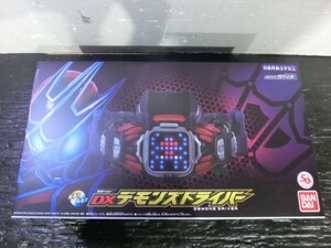 T【U4-61】【80サイズ】▲BANDAI 仮面ライダーリバイス 変身ベルト DXデモンズドライバー/起動可 ジャンク扱い