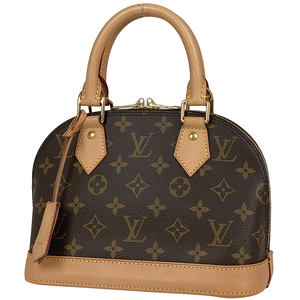 ルイ・ヴィトン Louis Vuitton アルマ BB ショルダーバッグ 2WAY ハンドバッグ モノグラム ブラウン M53152 レディース 【中古】