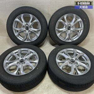 安い マツダ CX-3 純正 6.5-16+50 5H114.3 2021年製 ブリヂストン T001 215/60R16 16インチ 4本セット 002R