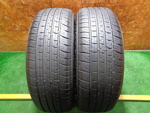 中古タイヤ2本SET ダンロップ GRANDTREK グラントレック PT5A 265/55R20 109V M+S 2023年製造 ランクル300 レクサス LX 他 No.1