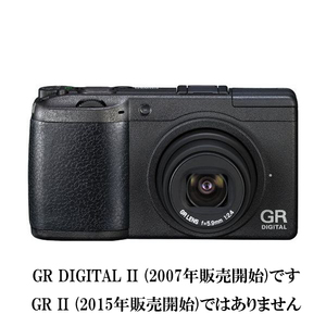 中古 １年保証 美品 RICOH GR DIGITAL II (1000万画素) 2007年販売開始モデル