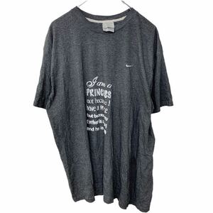 NIKE 半袖プリントTシャツ XXLサイズ ナイキ ダークグレー 古着卸 アメリカ仕入 t2206-4286