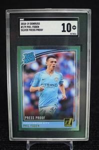 2018 Rated Rookie Press Proof Silver Phil Foden フィル フォーデン Manchester City サッカー ルーキーカード