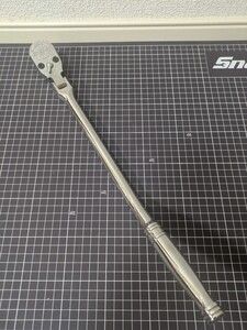 未使用 スナップオン 1/2 ベントハンドルフレックスヘッドラチェット クラシックハンドル Snap-on USA 12.7sq SBF80A SF80A SHLF80A