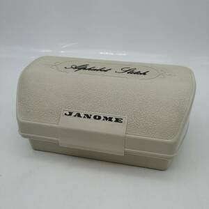 Dr0015 janome ジャノメ アルファベットステッチ ミシン 手芸用品 中古品 現状品 アルファベット レトロ 裁縫 刺繍