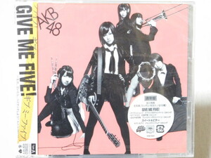 AKB48 / GIVE ME FIVE! (Type-A) ［CD+DVD］＜通常盤＞ 未開封！ 