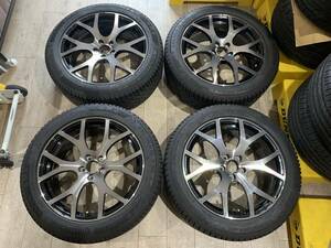 【2409031】スタッドレス VST Type R6 Forged 19インチ 8J +49 PCD108 5H + Continetal 235/50R19 2023年 VOLVO ボルボ V90CC XC40 等