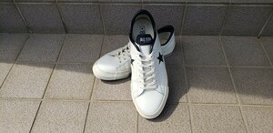 CONVERSE コンバース ONE STAR ワンスター ブラック ホワイト　白　黒 定価24,200円 US10.5 29センチ