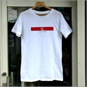 ★カルバンクライン　90s　Tシャツ　size S★検 ビンテージ USA製生地 古着