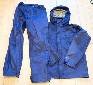 ジャンク品 NORTH FACE GORE-TEX レインウエア NP10490 ジャケット パンツ ゴアテックス Lサイズ