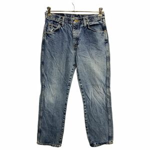 Wrangler デニムパンツ W32 ラングラー ブルー コットン メキシコ製 古着卸 アメリカ仕入 2312-809