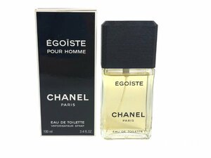 シャネル　CHANEL　EGOISTE　エゴイスト　プールオム　オードトワレ　スプレー　100ml　残量：9割　YK-7328