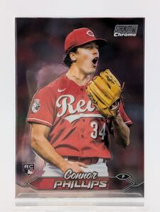 2024 Topps Stadium Club Chrome Connor Phillips コナー・フィリップス レッズ ルーキー クローム スタジアムクラブ トップス スタクラ 19