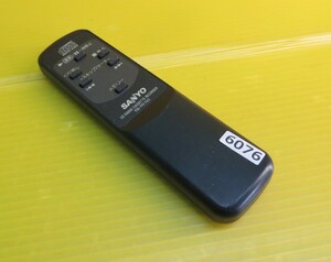 ◆即発送◆TV-6076 ◆SANYO/サンヨー RB-PR750 CD/ラジオ/カセット オーディオリモコン◆動作品 保証付.