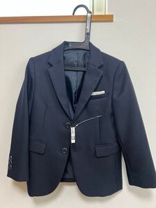 【中古・クリーニング済】waltz by BEAMS DESIGN 120 男の子　卒業式　入学式　スーツセット（ワイシャツ、ネクタイ付き）