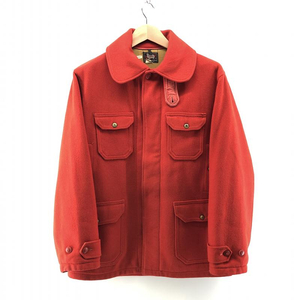 【中古】WOOLRICH 50s ウールハンティングジャケット サイズ42 レッド　ウールリッチ[240024477703]