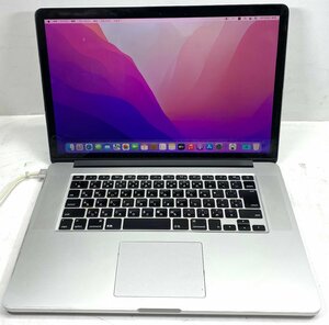 NT: Apple MacBook Pro　Ａ1398 (EMC2909) Corei7 2.20GHz/メモリ：16GB/SSD:256GB /無線/ノートパソコン OS済み