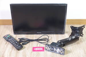  【美品 動作良好】パナソニック ビエラ 19インチ 液晶テレビ TH-19E300 17年製 スタンド無し/ウォールマウント付属