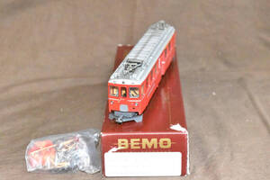 ★☆値下げ　50%OFF【希少　メルヘンチックな鉄道模型】BEMO 1/87 HOm　アルプス山岳鉄道　1266 126 　Bernina railcar ABe 4/4 #46