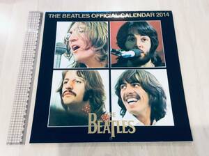 ザ・ビートルズ オフィシャルカレンダー/2014/THE BEATLES/未使用/ポールマッカートニー、ジョンレノン、ジョージハリスン、リンゴスター