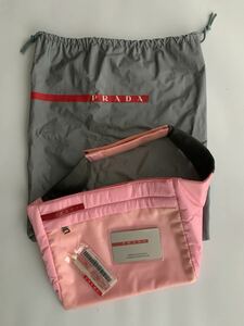 prada sport SS1999 archive nylon hyaline waist bag 未使用品